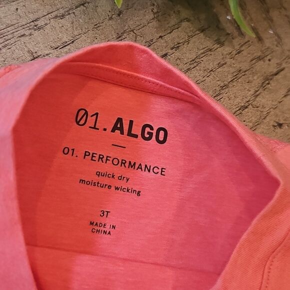 Coral Kids Raglan Sleeve Quick Dry Shirt Size 3T NWOT - Picture 4 of 9